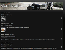 Tablet Screenshot of gearthoughts.com
